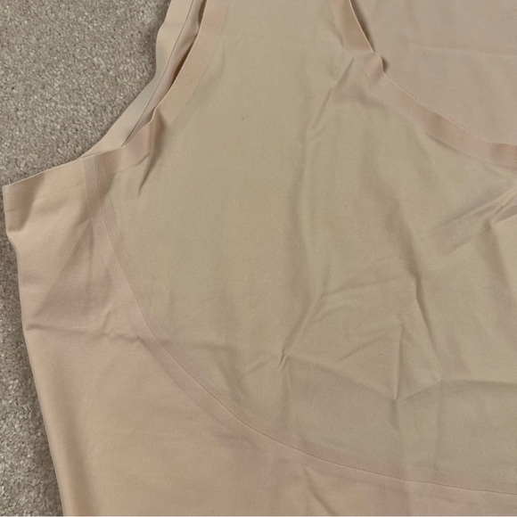 Spanx Tank Top Shapewear Thinstinx Beige Breathable Lightweight women's 1X - Picture 3 of 11